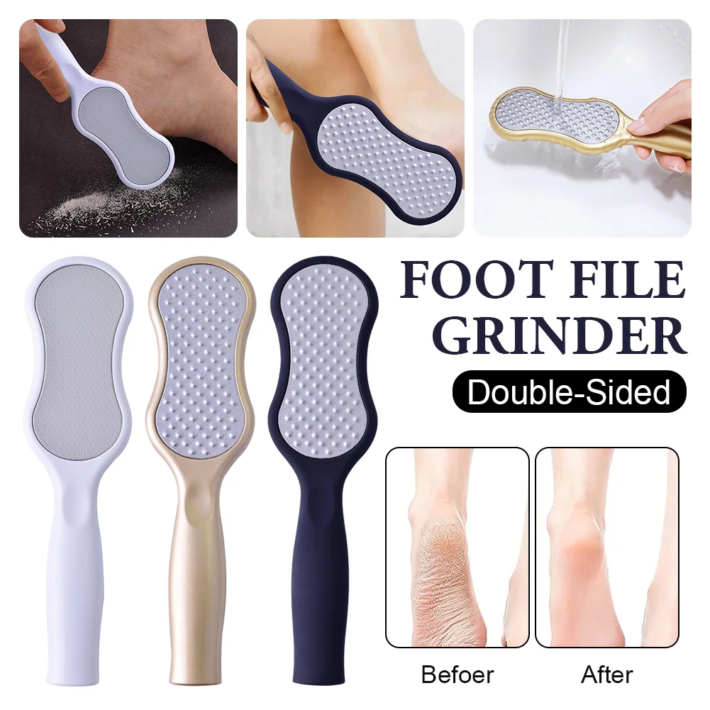 

Double-Sided Foot File Grinder Dead Skin Calluses Cuticles Remover Foot Scraper Heel Grater Pedicure Tool Foot Care Tool