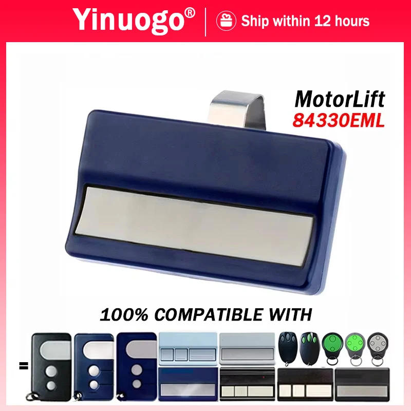 

Yinuogo Пульт дистанционного управления для гаражных ворот 433.92 МГц