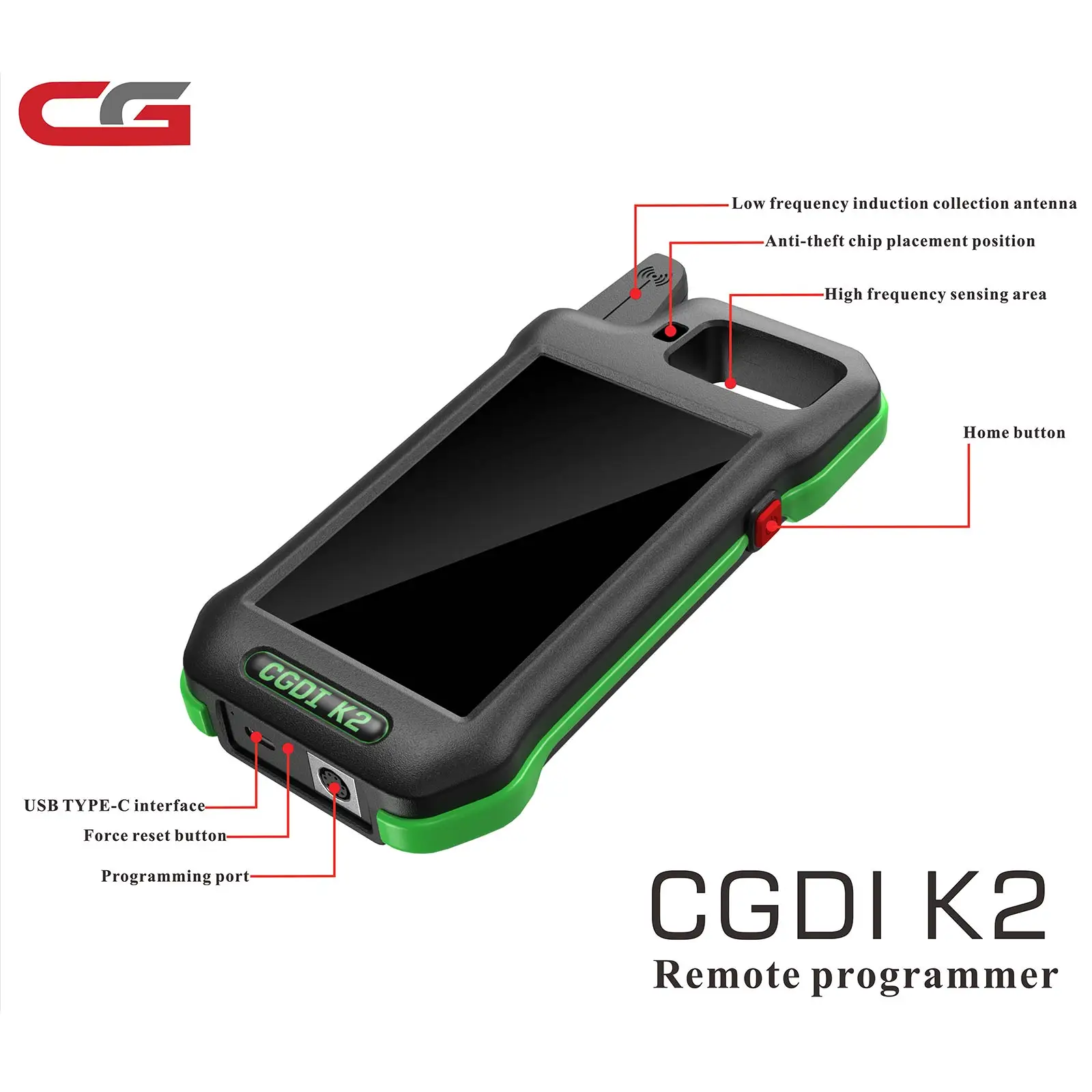 Оригинальный многофункциональный удаленный программатор CG CGDI K2 умный слесарный