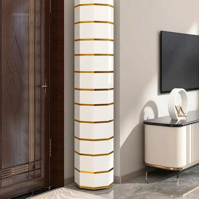 Европейский ультраузкий круглый органайзер для обуви домашний вход поворотные