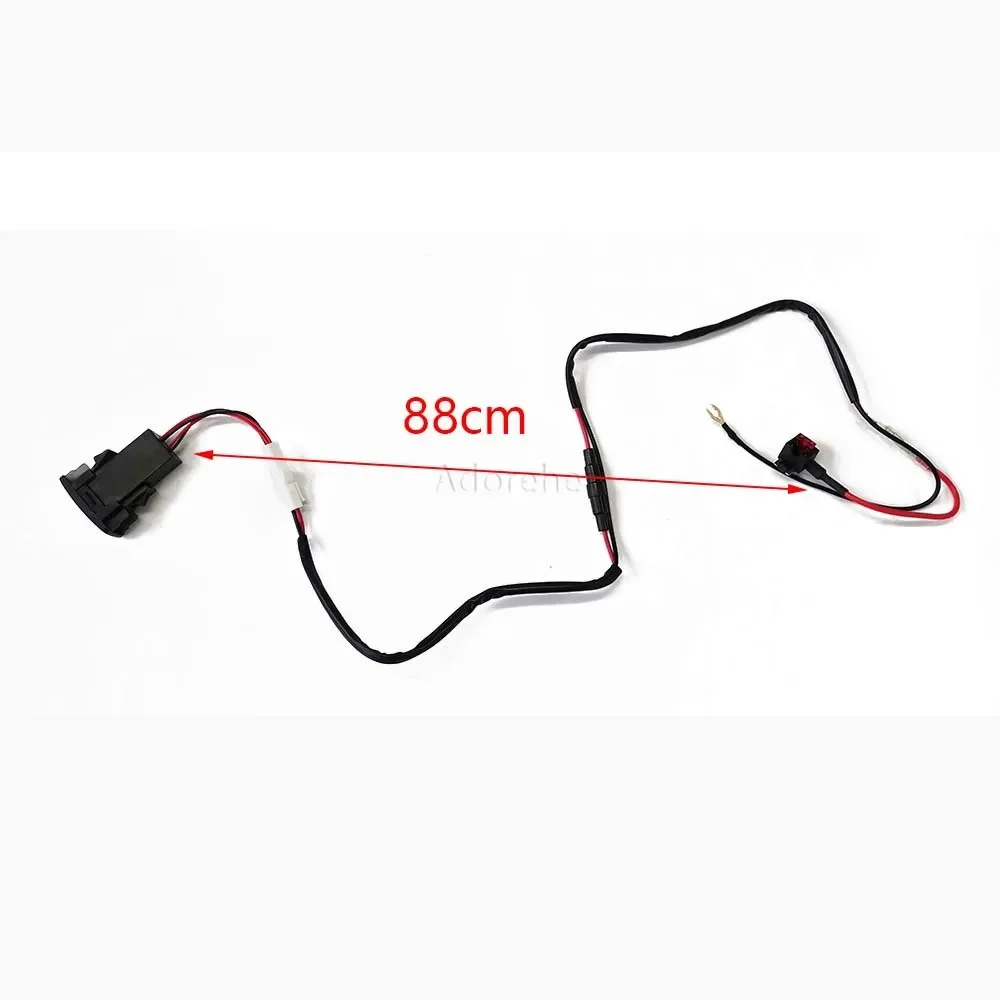 Автомобильное быстрое зарядное устройство с двумя USB-портами 12 В адаптер питания