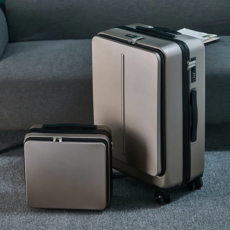NEW 20"24"inch Rolling Luggage with Laptop Bag Business Trav