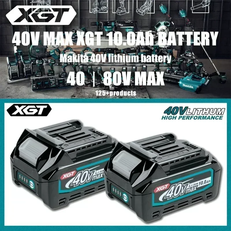 Литий-ионный аккумулятор Makita 40 В MAX XGT 10 0 Ач оригинальный BL4020 BL4025 BL4050 BL4080