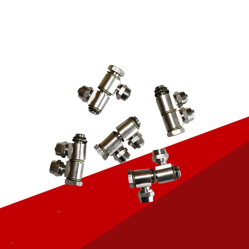 

Tire Stripping Machine Fittings Tire Stripping Machine Pipe Joint Hollow Screw Small Cylinder Head Gas Pipe Connector