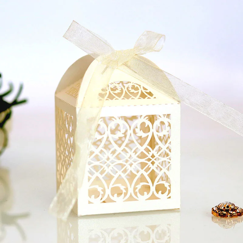 

50 шт., декоративная лента с лазерной резкой