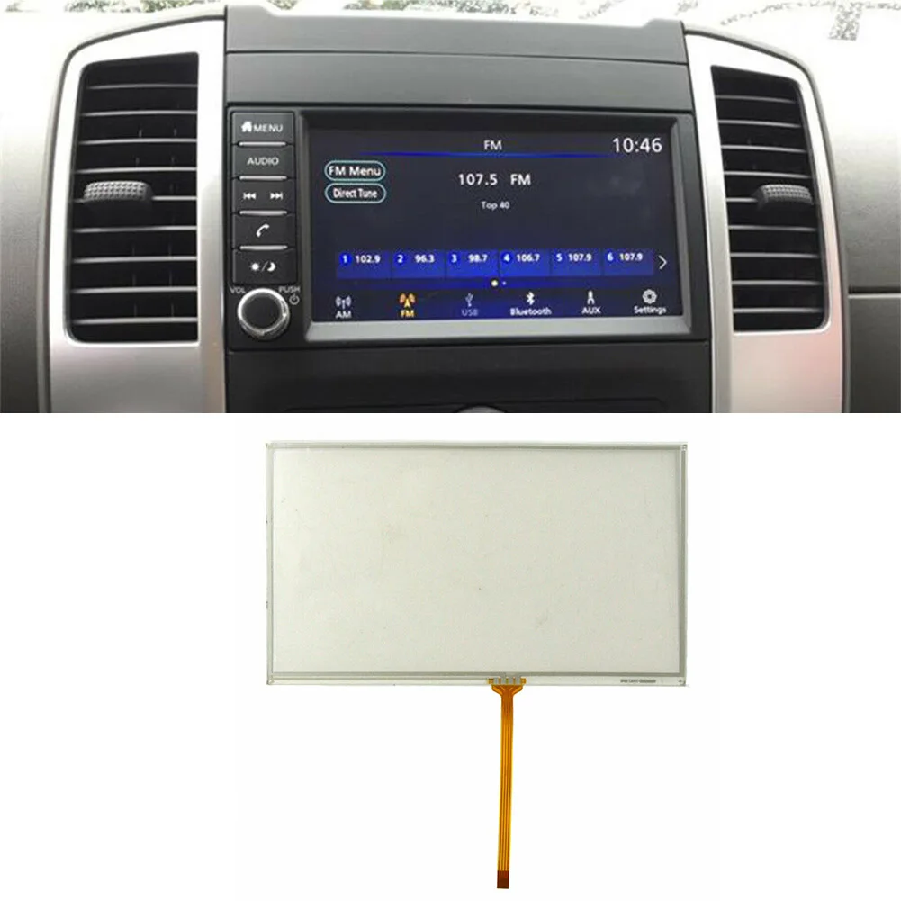 

Screen Digitizer Navigation Radio For Nissan Frontier 2018-2019 TFT (LCD) Technology 1pc 5V 7 Inch 8-Pin Glass
