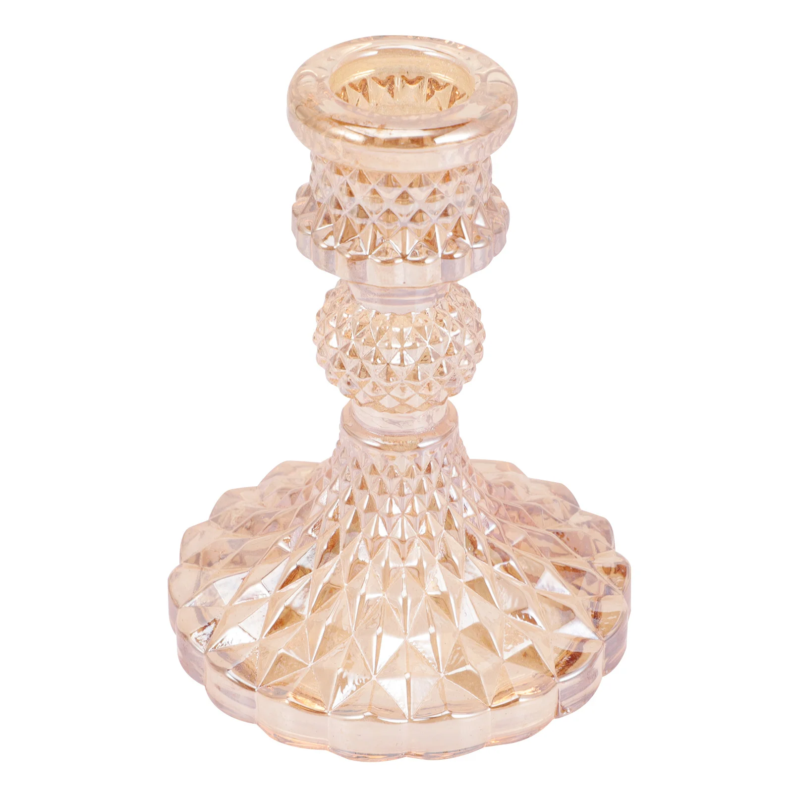

Glass Candle Holder Decorative Home Candlesticks Romantic Dinner Candle Stand
