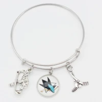 charms diy bracelet us ice hockey team western conference pacific division san jose dangle diy sports jewelry accessories