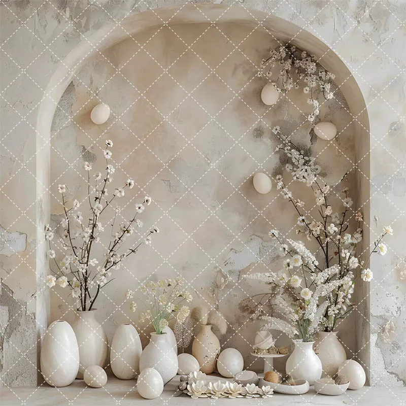 Мехофонд Пасхальные Арки Фон Для Фотосъемки Baby Shower Беременные Дети Портрет Бохо