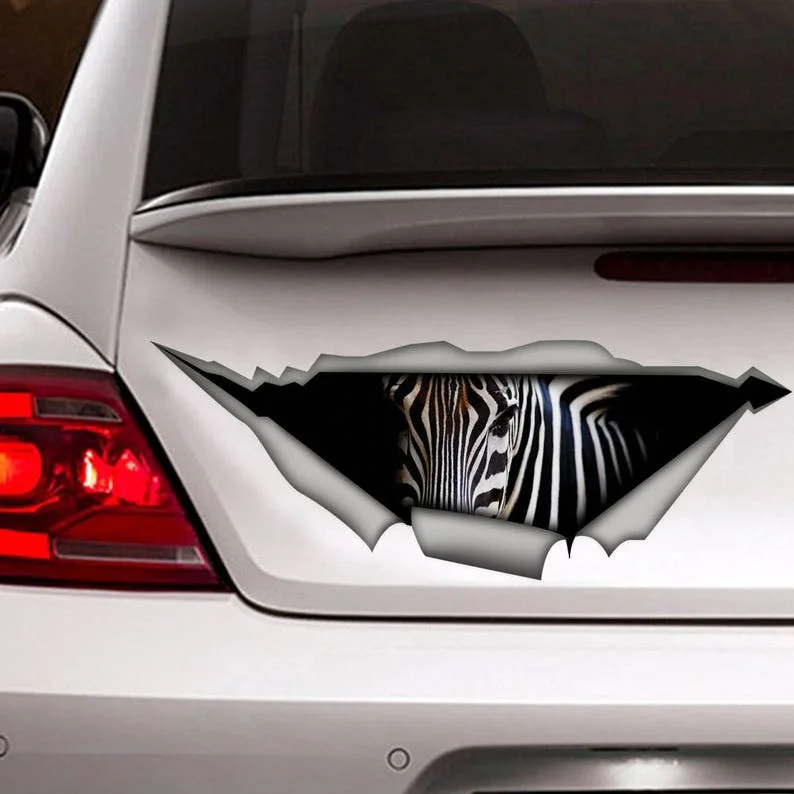 

Decal | Zebra car decal, african decal, zebra sticker, zebra decorations