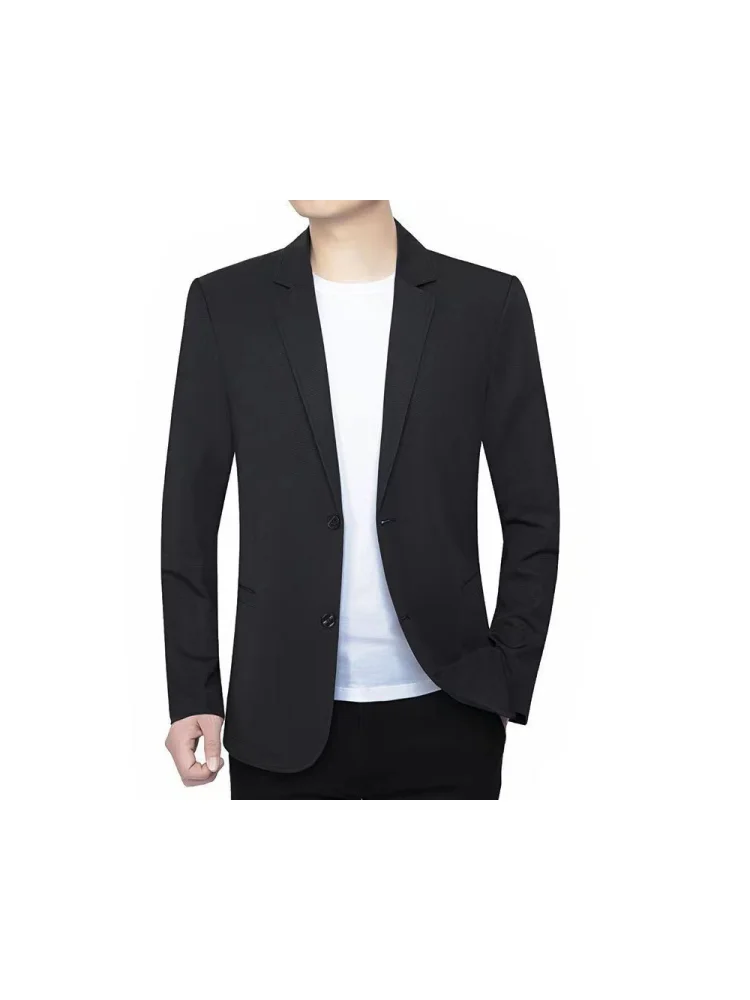 M-casual suit outer set male loose and handsome suit high-end sense top business formal dress
