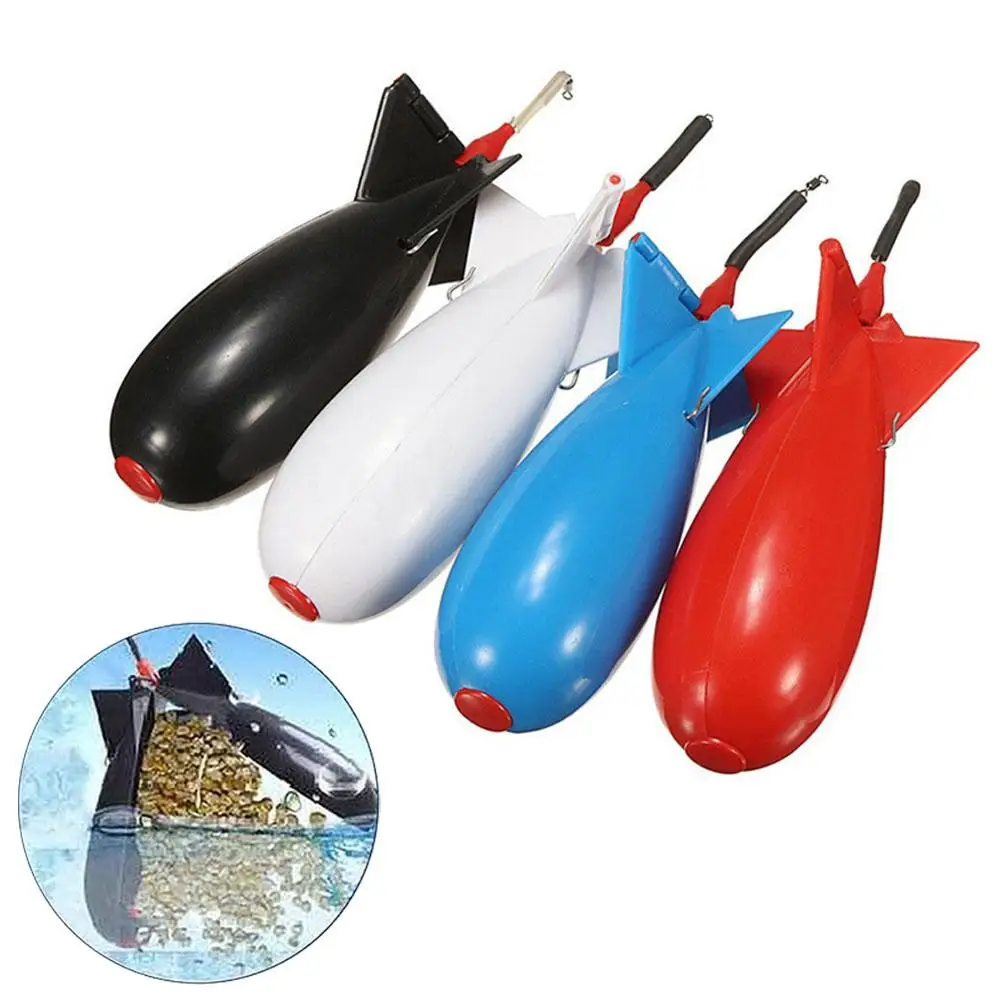

Rocket Feeder S N L Multicolor High-capacity Float Bait Holder Fishing Gear Accessories Suitabe For Any Bait Dropship
