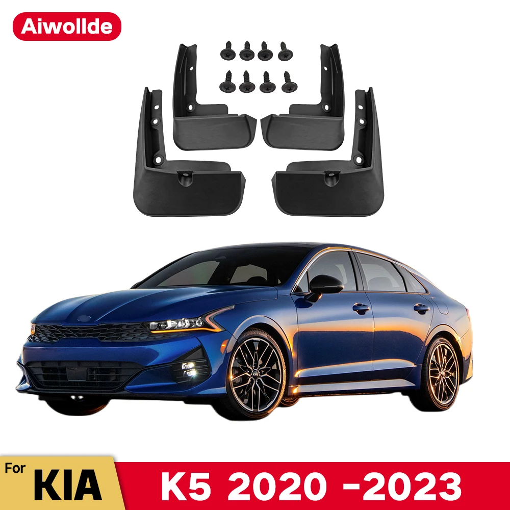

Брызговики для KIA K5 Optima 2020 2021 2022 2023, брызговики от грязи, брызговики, передние и задние колеса, брызговики, Аксессуары для автомобилей, 4 шт.