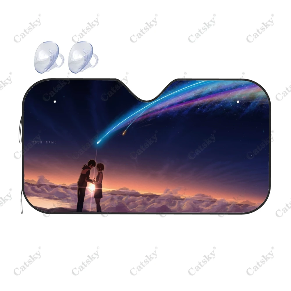 

Ваше имя аниме авто лобовое стекло Солнцезащитный козырек автомобиля переднее окно козырек автомобиля солнцезащитный блок Крышка теплоотражатель анти-УФ солнцезащитный козырек