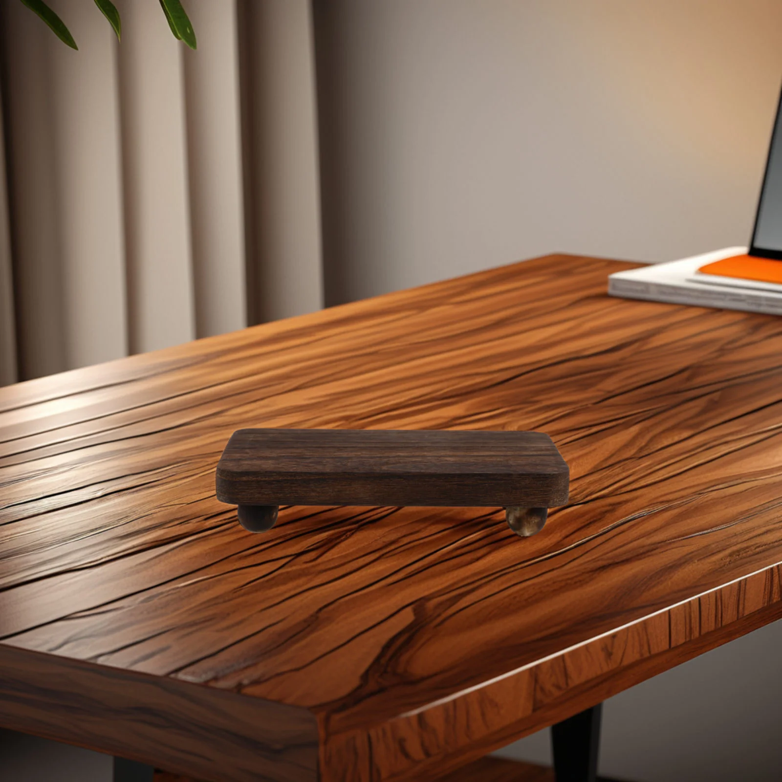 Основание из цельного дерева простой ароматерапевтический органайзер для