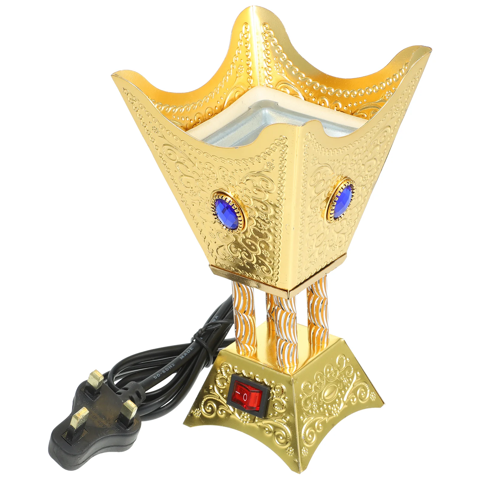 

Electric Burner Decorative Aroma Burner Stove Desktop Centerpiece(UK Plug)