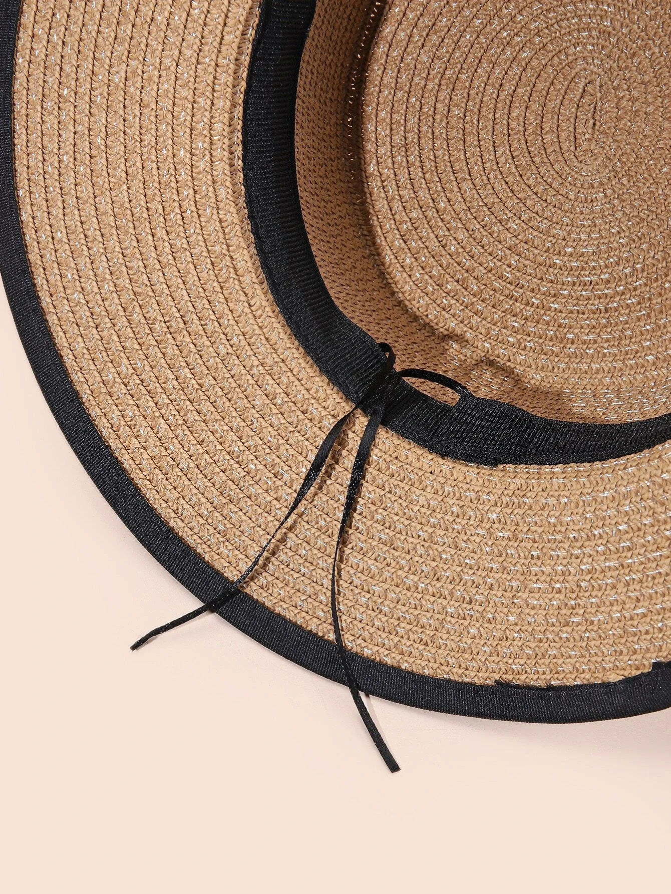 

Hats gorras sombreros capsMetal Letter Decor Straw Hat