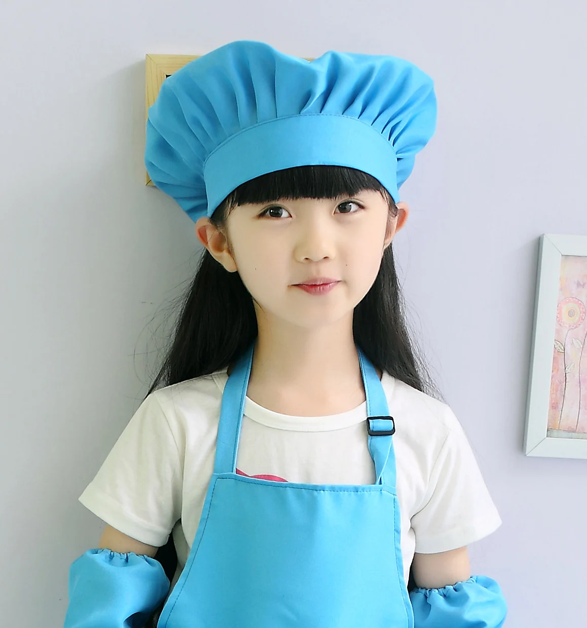 Милая Детская кухонная шапка детская шеф-повара купольная многоцветная