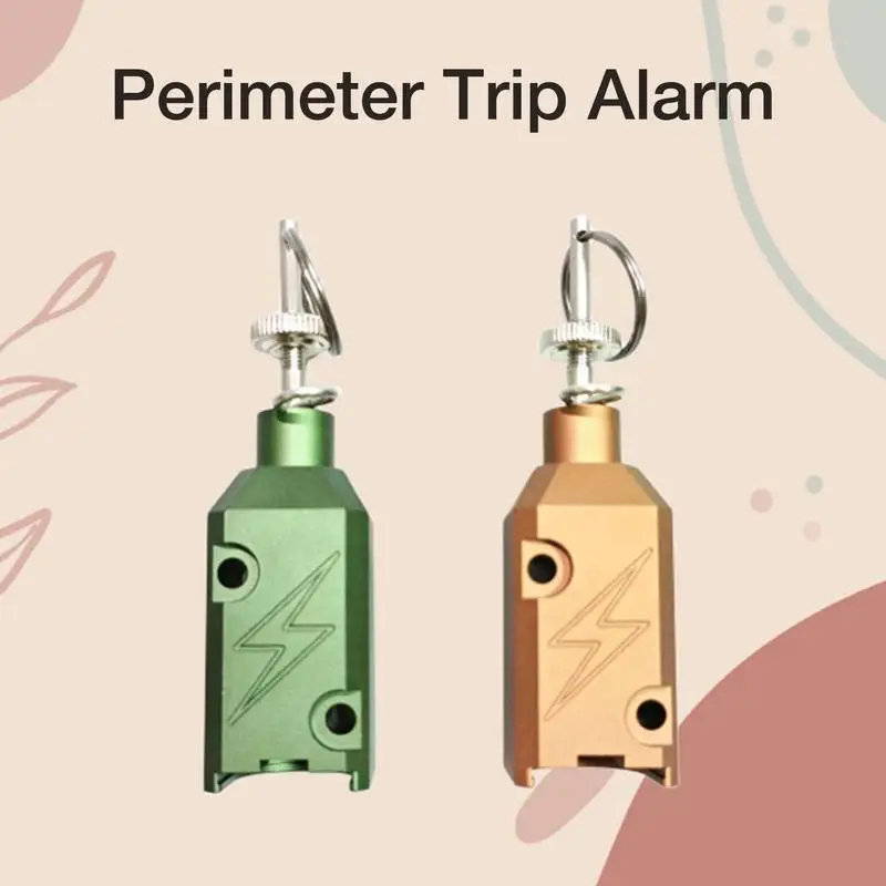

Camping Perimeter Alarm Outdoor Perimeter Defense Wire Alarm Multi-Purpose Protection Accessory For Campsites Farms Outdoors