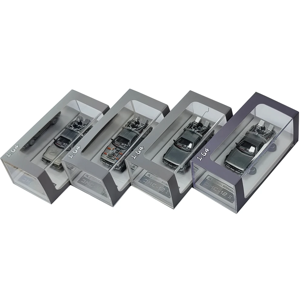 1:64 Литая модель автомобиля из сплава Назад в будущее