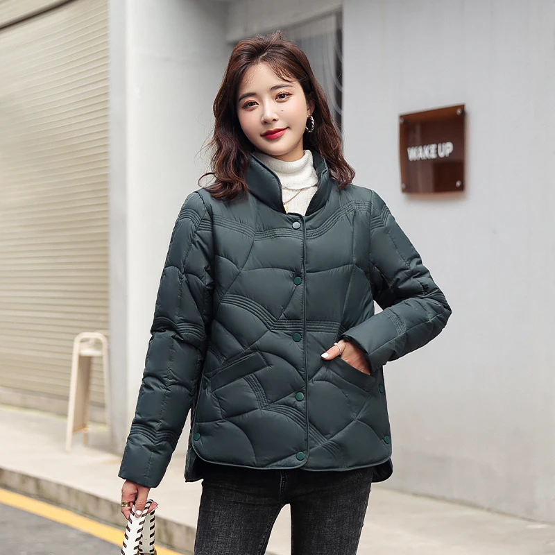 Women's Winter Jacket Parkas Short 2022 New Fashion Women's Winter Coat Down Jacket Outwear Basic Jacket Women