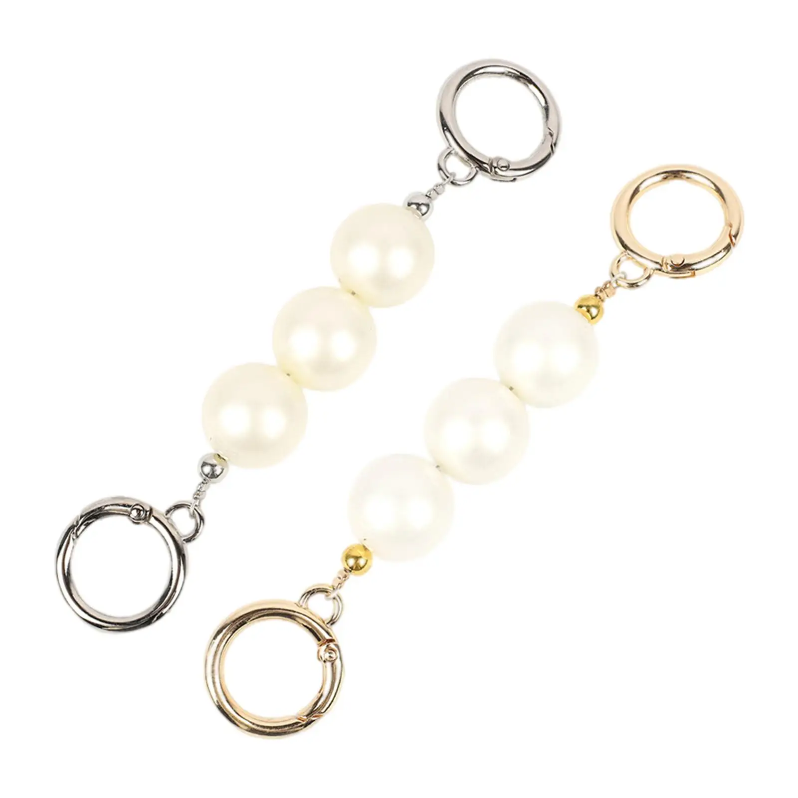 

Tote Bag Strap Extender- DIY Faux Pearl Chain Strap Cross-Body Decoration