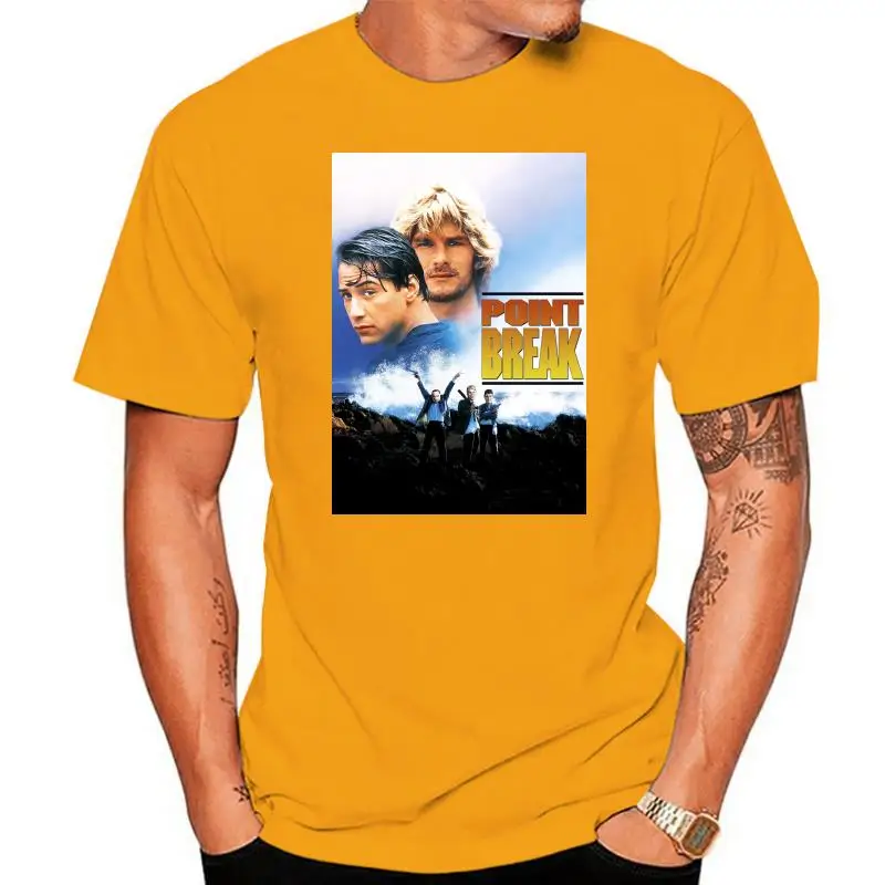 

Point Break Movie Poster T Shirt White All Sizes O-Neck Fashion Casual High Quality Print T Shirt