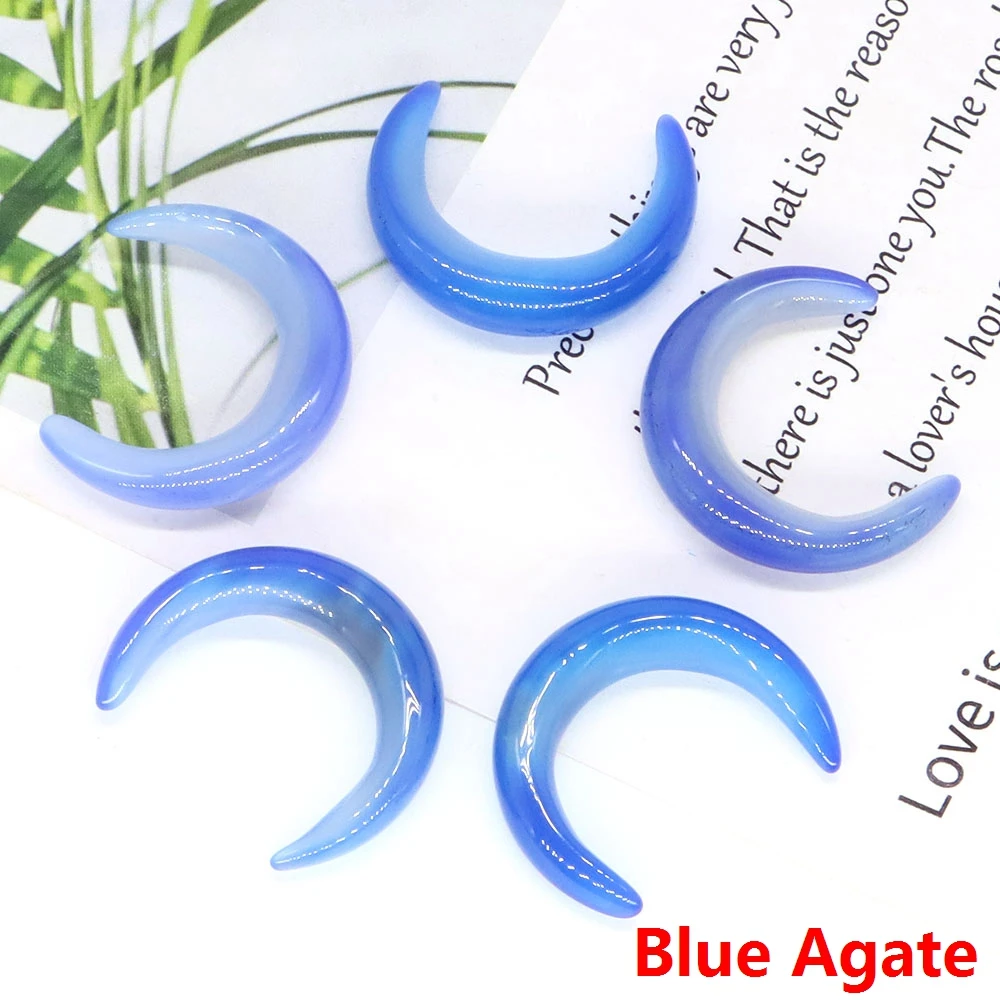 

Натуральный кристалл полумесяц 30 мм аметист розовый кварц