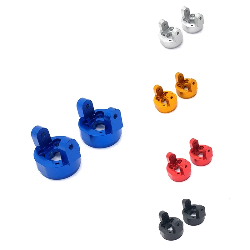 2 шт. металлический передний C-Hub Carrier Caster Block для Yikong YK4102 YK4103 YK6101 YK4082 RC Гусеничный