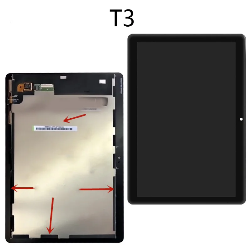 

Оригинальный Для Huawei MediaPad T3, 10 дюймов, AGS-W09 ags-l09 l03, Замена ЖК-экрана и полный комплект дигитайзера