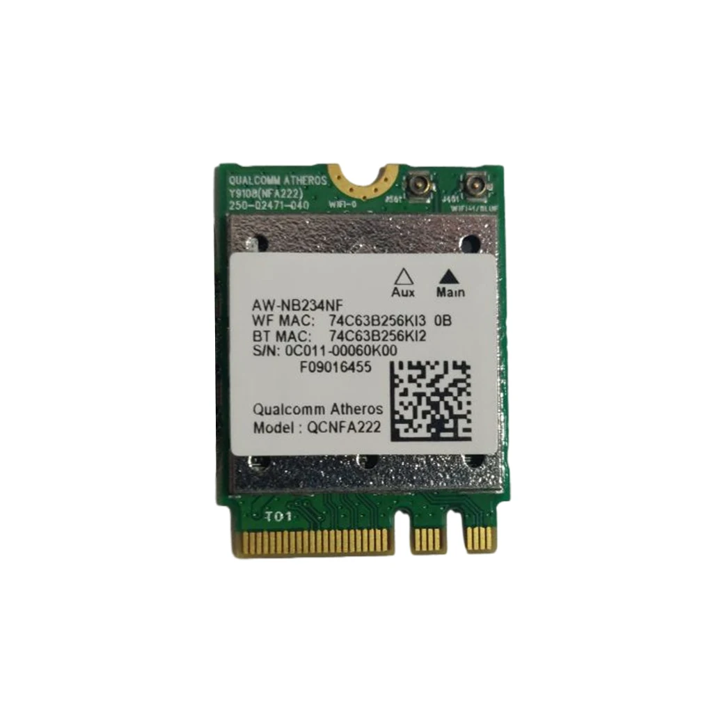 

For Qualcomm Atheros WIFI Card 2.4/5GHz Dual Band 802.11abgn with for Bluetooth 4.0