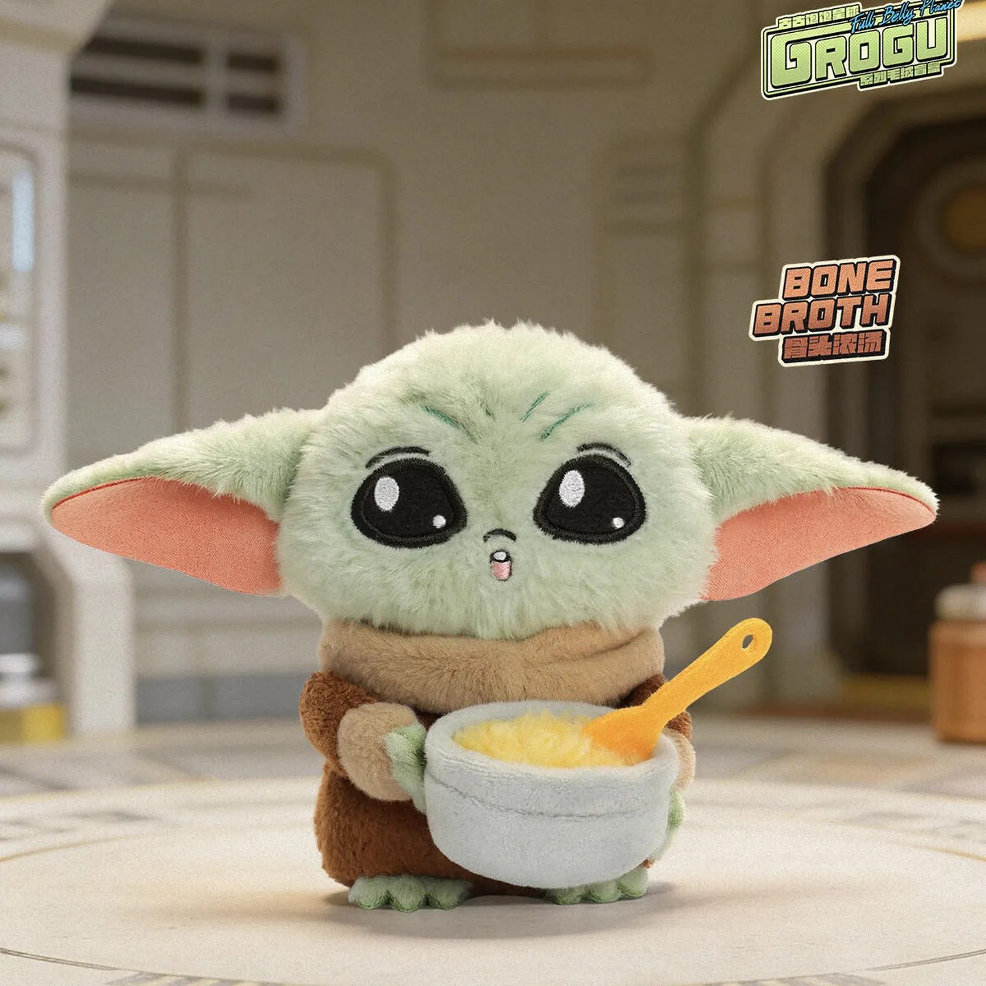 Фото Новая оригинальная плюшевая игрушка-сюрприз 52toys Star Wars Yoda (серия Star Wars Yoda), игрушка-подвеска, подарок на день рождения для детей №3