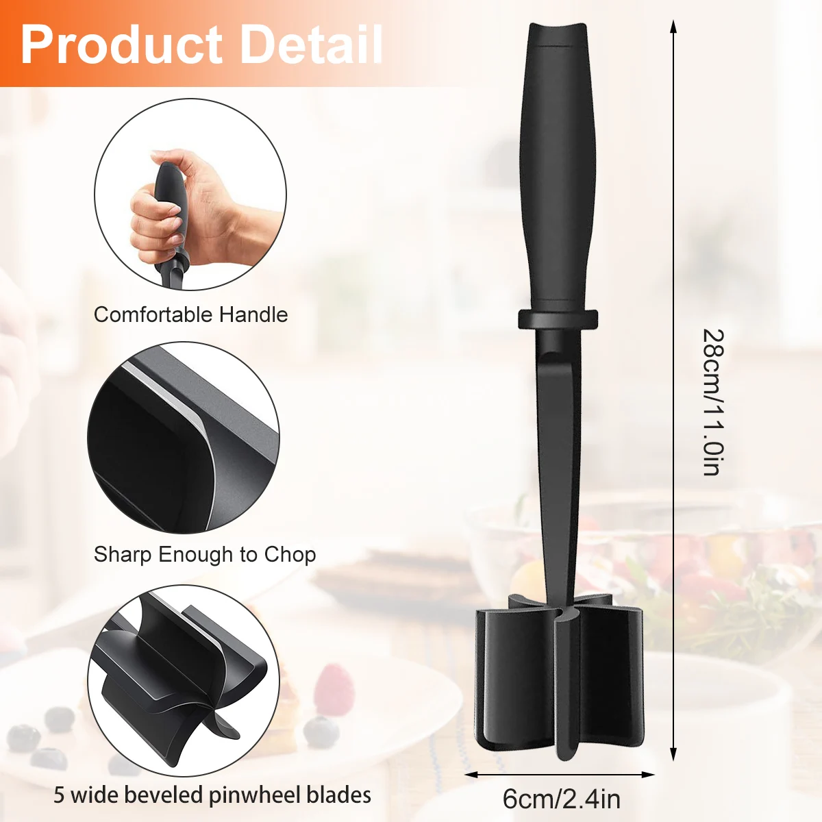 Многофункциональная мясорубка термостойкая кухонная утварь нейлоновый