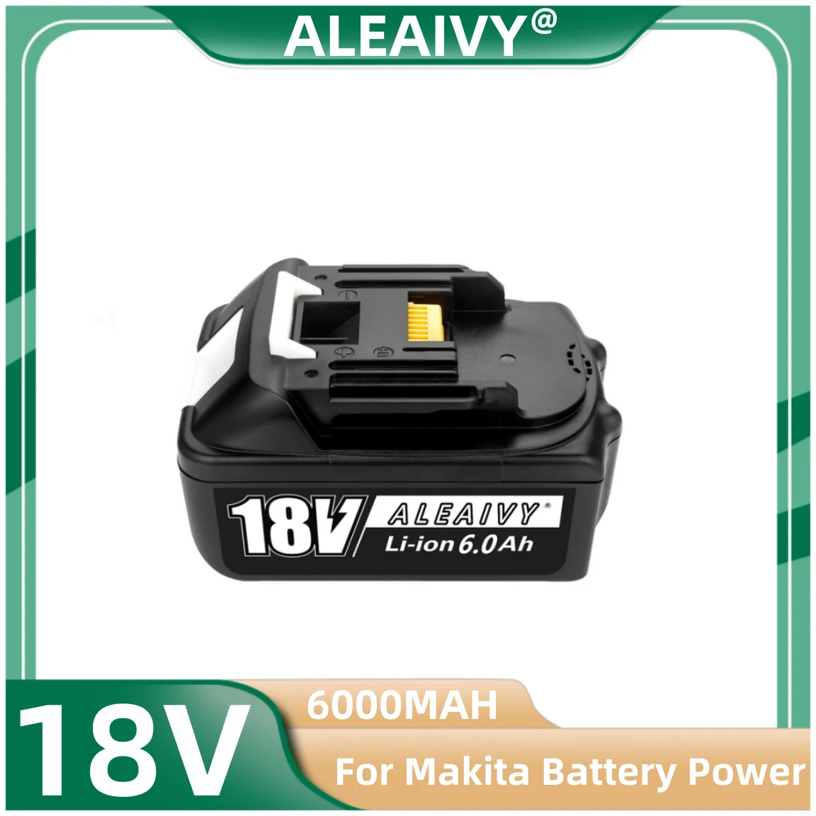 

New 18V 6AH Tools Rechargeable Li-ion Batteries For Makita Battery Power Tools 6.0Ah 18 V Replacement BL1860 BL1850 6A 8A 10A