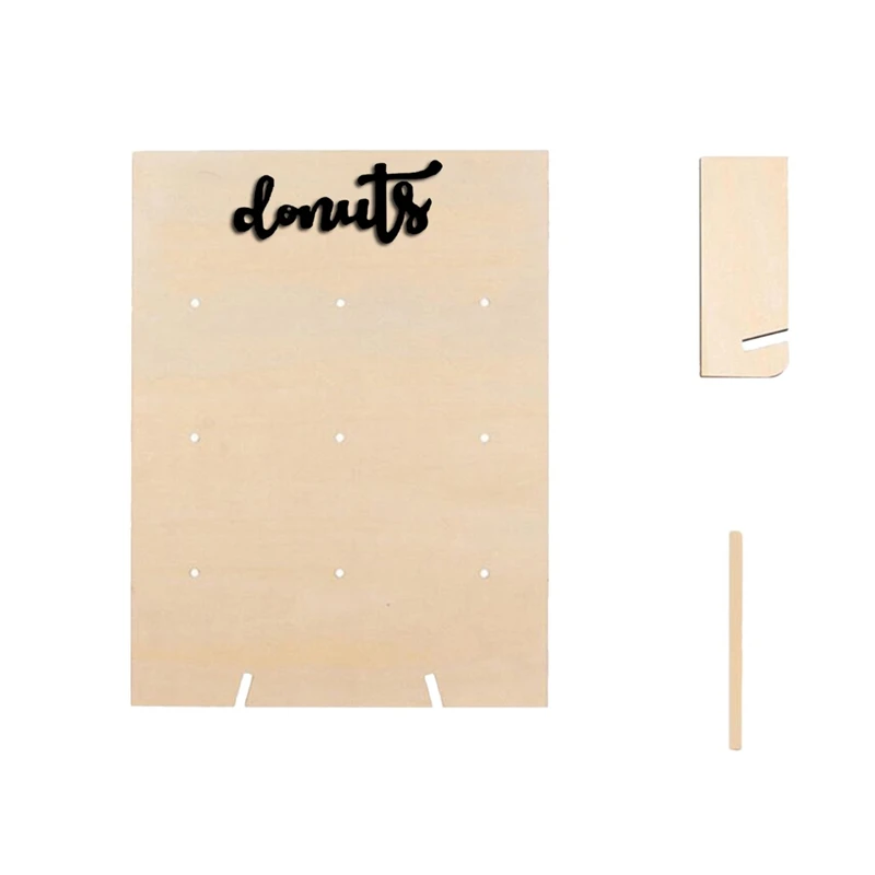 

2 шт., деревянные подставки для пончиков, 9 дюймов