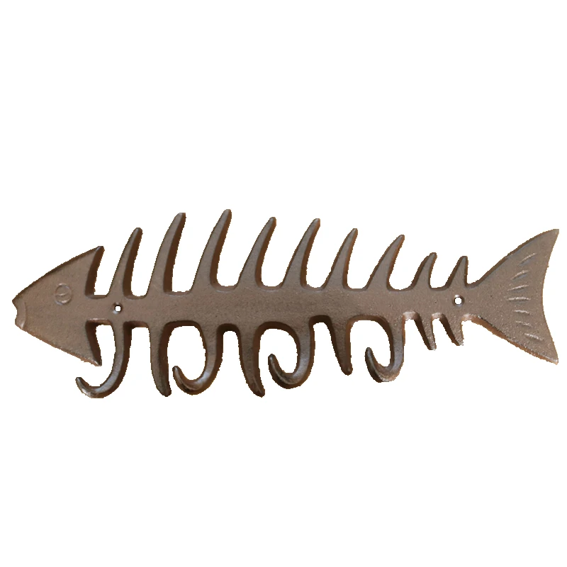 Сельские ретро чугунные поделки креативный крючок для спальни шкафа шляпы