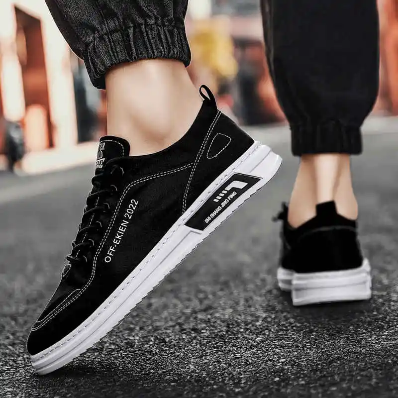 

High Top Sneakers Fittnes Basket Sport Casual Leatherette Running Shoes Men's Non Leather Casual Sports Sneakers Husband Tennis
