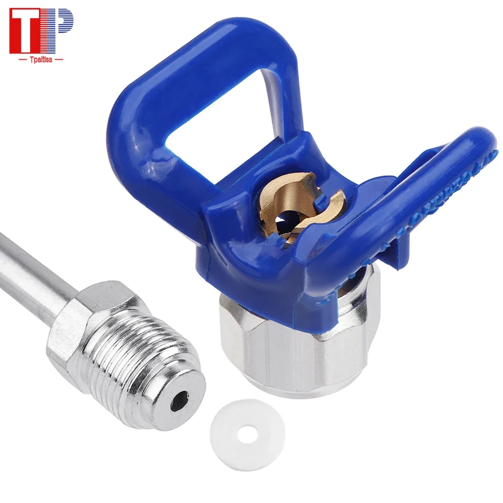 Безвоздушный распылитель краски защита наконечника держатель сиденья сопла