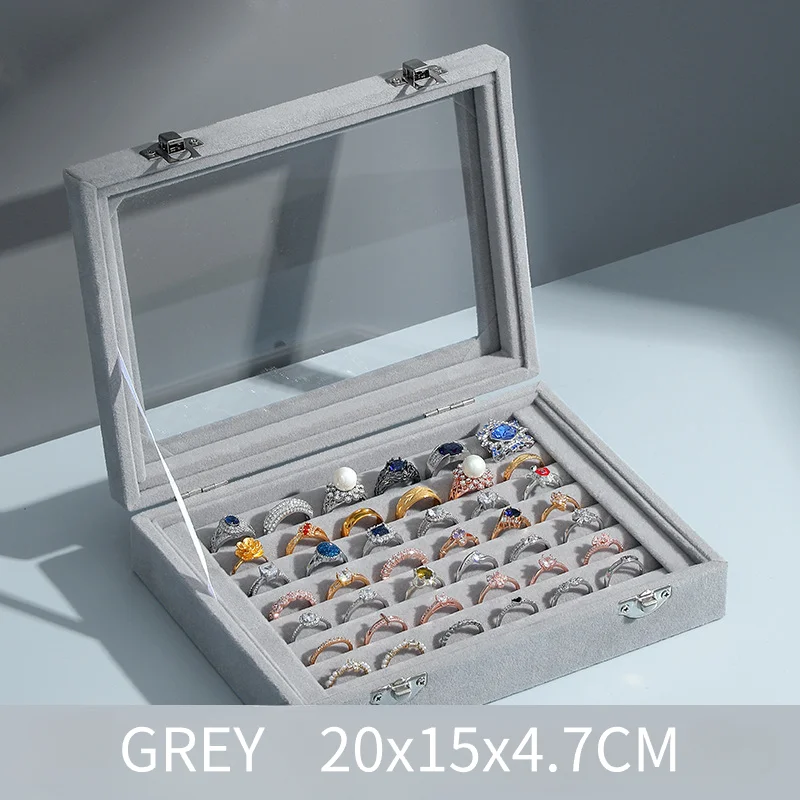 Бархатный контейнер для колец