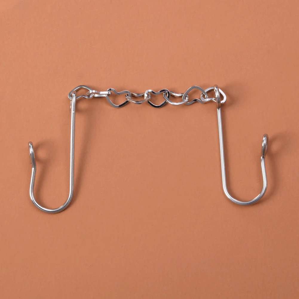 1 шт. кольцо для носа из нержавеющей стали с цепочкой