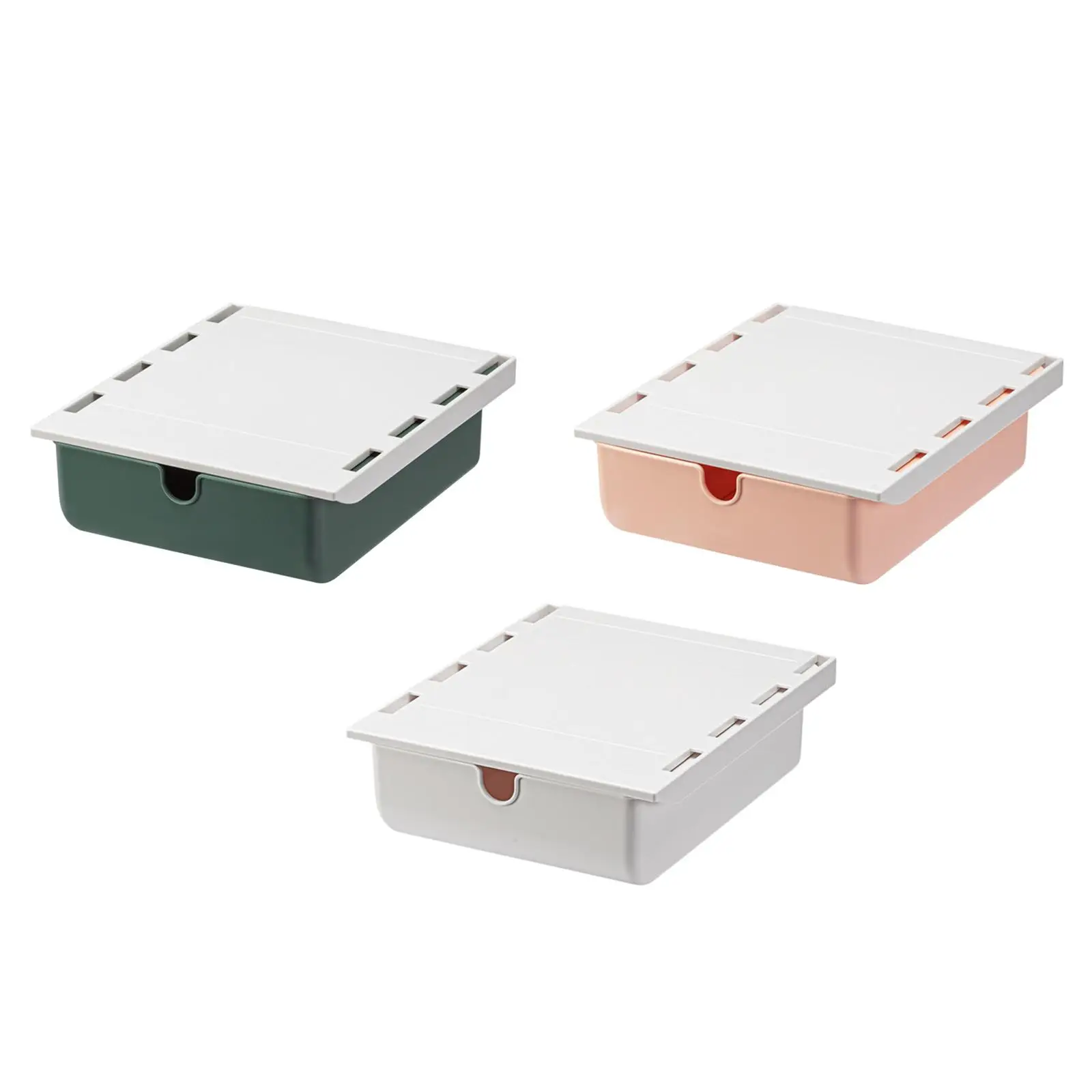 

Self Adhesive Storage Drawer under The Table, E Storage Box, Adhesive Organizer Holder, for , Students, Makeup