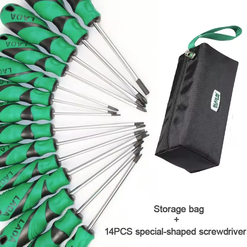 

LAOA Отвертка специальной формы Y-образная U-образная треугольная магнитная отвертка H, торцевая отвертка