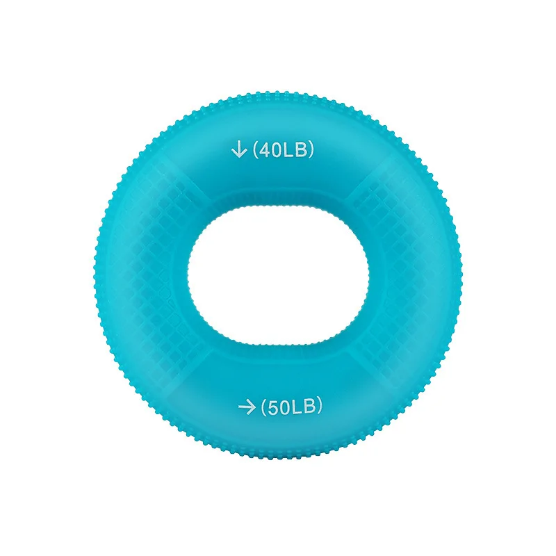 

Grip Ring 20-80lbs Hand Exerciser Train Fingers Strength Silicone Grip Ring Fitness Equipment Massage Portable Exercise Toys
