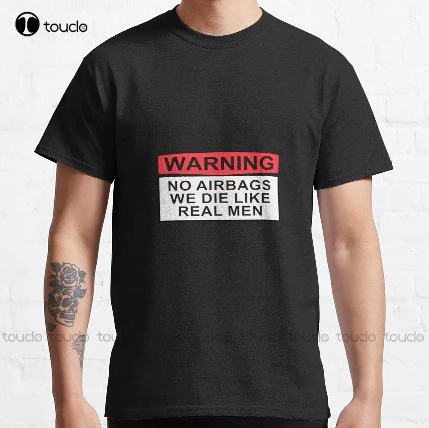 

No Air We Die Like Real Men Classic T-Shirt Tshirts For Women Custom Aldult Teen Unisex Digital Printing Tee Shirts Xs-5Xl New