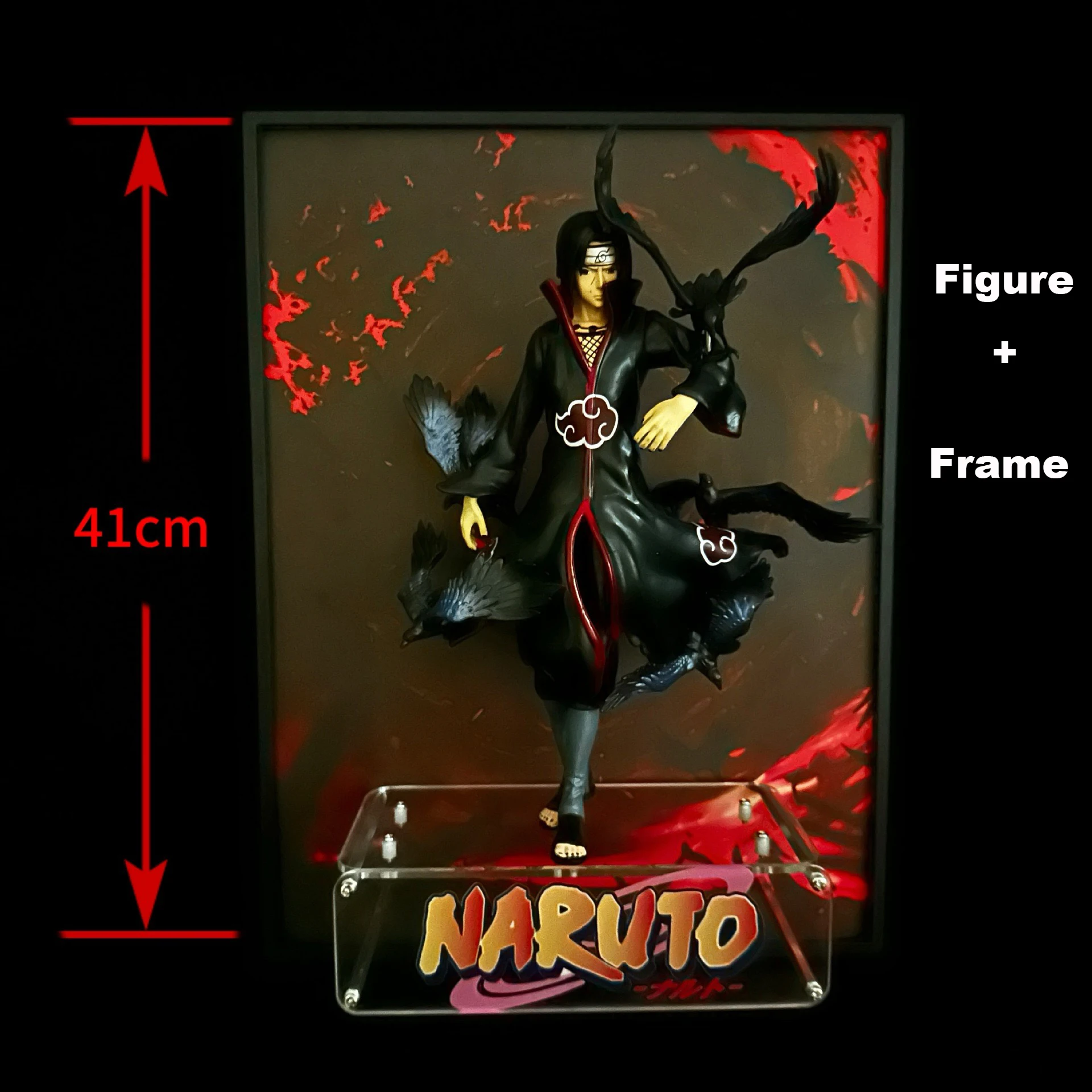 40*30 см Наруто настенная живопись Ltachi Uchiha аниме фигурка художественный постер