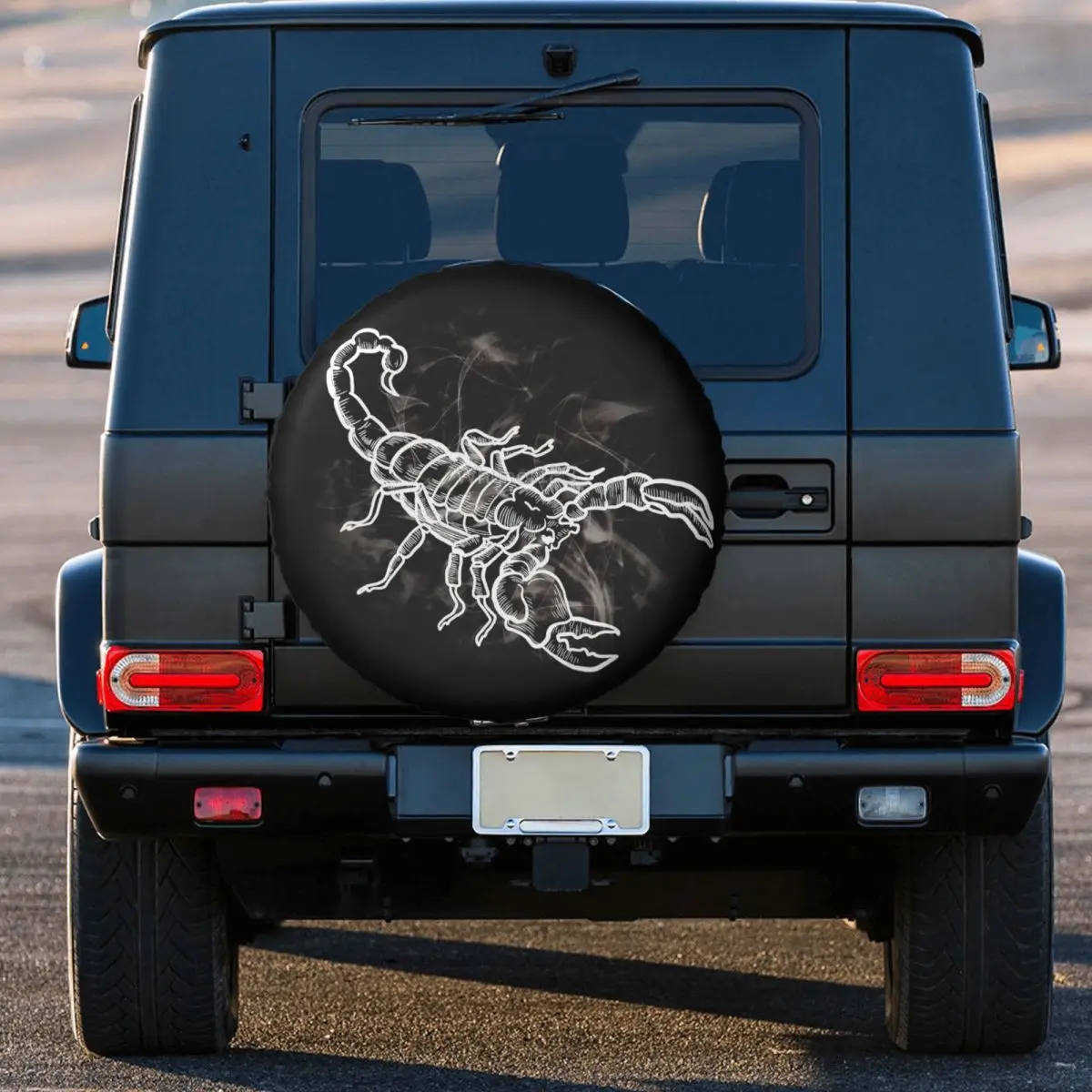 

Scorpion Tire Cover Wheel Protectors Weatherproof Universal for Jeep Trailer RV SUV Truck Camper Travel Trailer