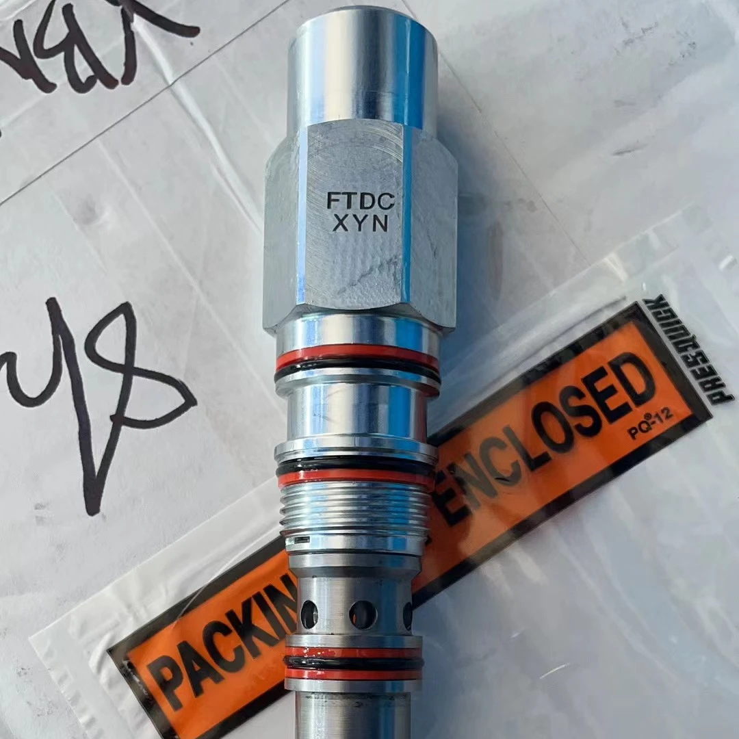 Фото FTDCXYN FTDC-XYN FTDC XYN Оригинальный 4-ходовой, 3-позиционный пропорциональный картриджный клапан Meter In Proportional Directional Valve в наличии №2