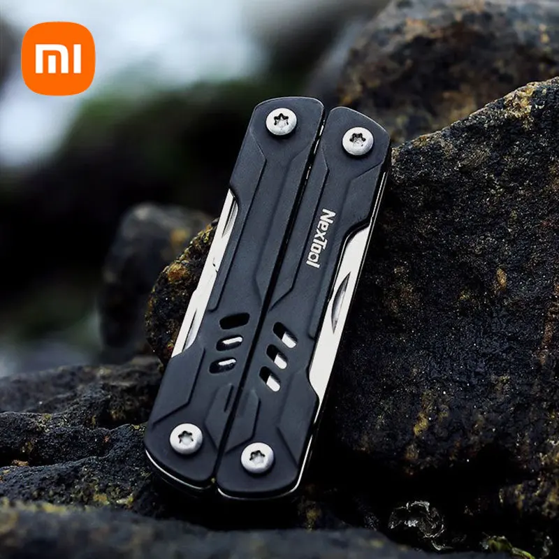 

Xiaomi NexTool Mini Sailor Scissors Version 10 In 1 EDC Multitools Hand Pliers Tools Mini Pocket Folding Knife Card Pin Needle