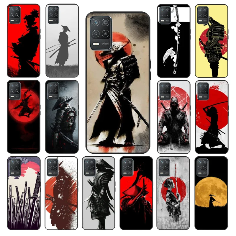

Japan The samurai Ninja Phone Case for OPPO Realme 8 7 6 6Pro 7Pro 8Pro 6i 5i C3 C21 C21Y C11 C15 C20 C25 X3 SuperZoom