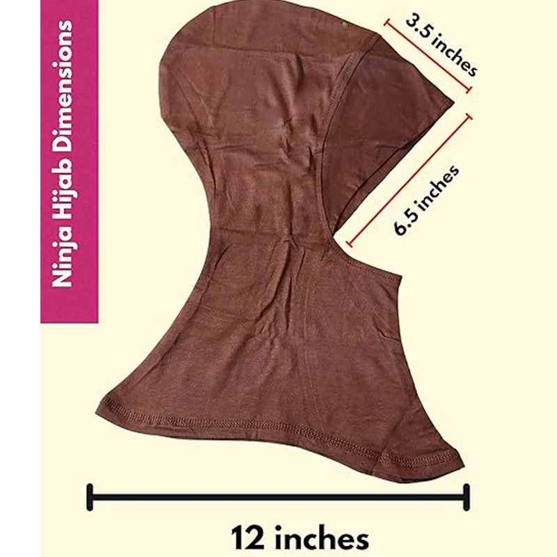 Женский хиджаб нижняя шапочка под шарфом эластичный трикотаж полное покрытие